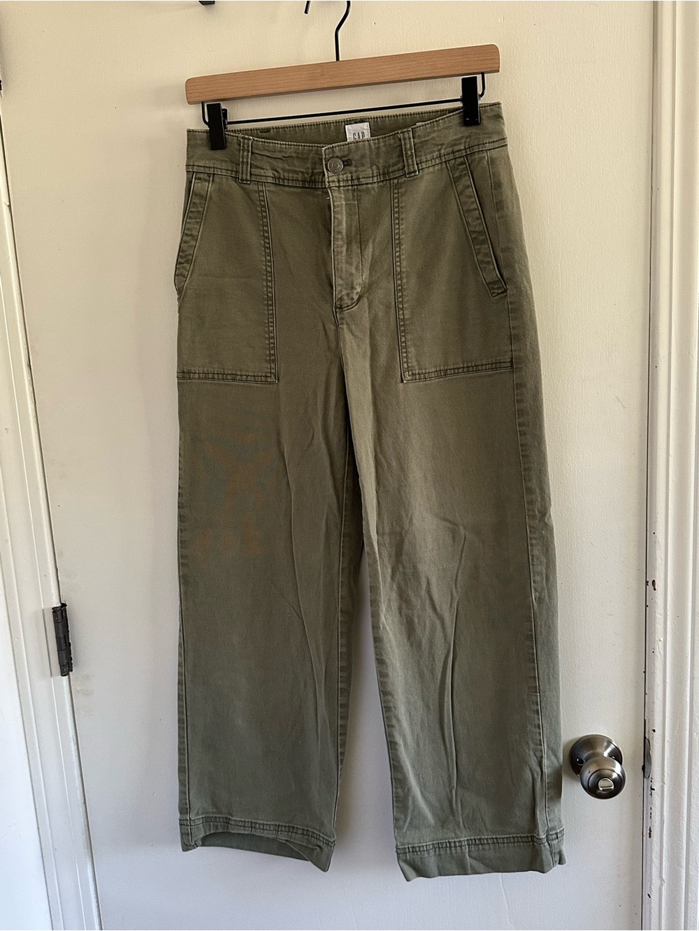 GAP High Rise Wide Leg Crop